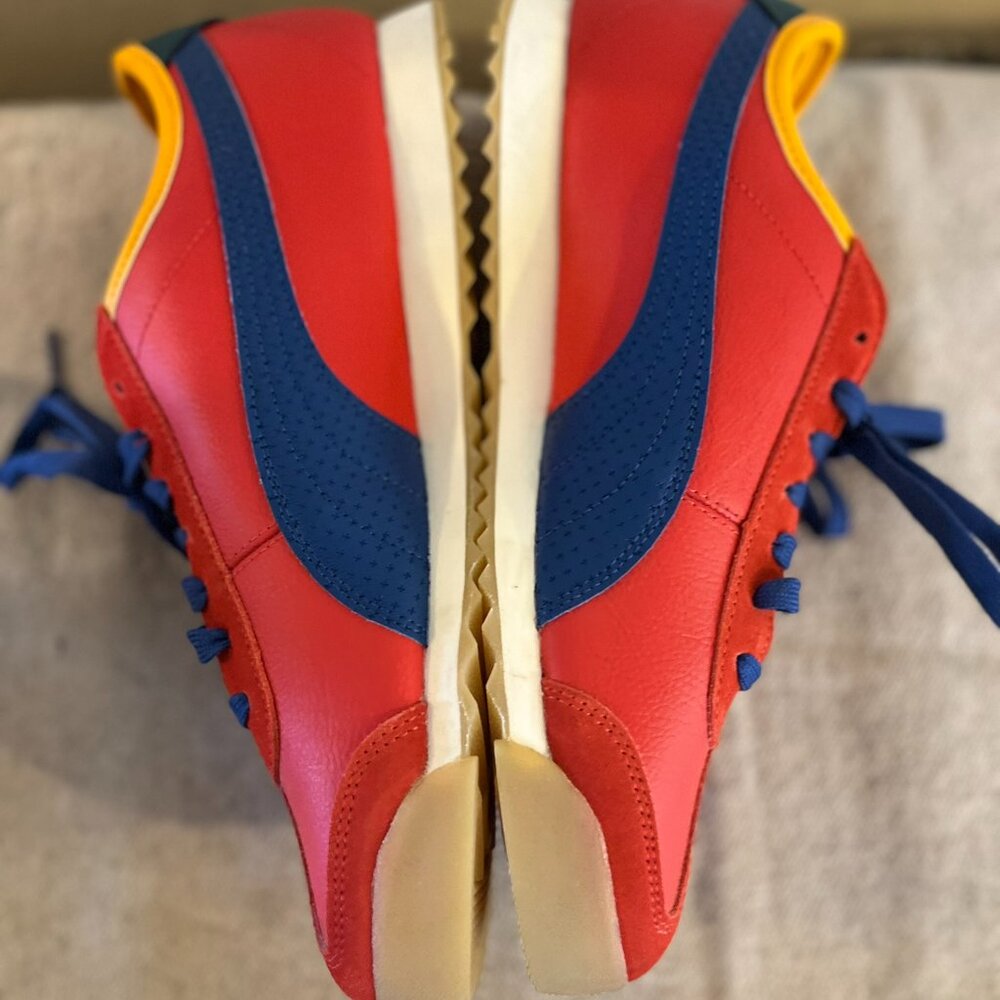 Puma Roma '68 New Heritage Red-Blue-Orange Sneaker's Sz 9.5 - Picture 6 of 15